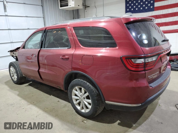 2014 Dodge Durango SXT with VIN 1C4RDJAG7EC586540, listed as a Copart auction lot 58769985 with 354,681 mi miles and Salvage title. Bid and sale history available at DreamBid. Image 2.