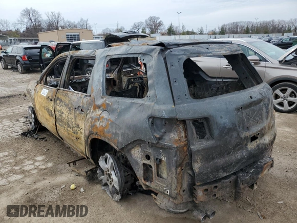 2009 GMC Acadia SLT1 with VIN 1GKER23D19J172068, listed as a Copart auction lot 47118135 with Not Provided miles and Salvage Title. Bid and sale history available at carsss.com. Image 2.