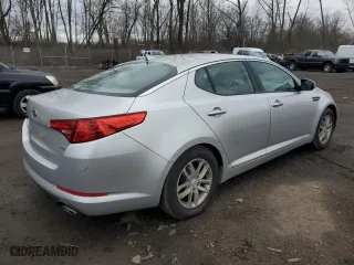 2012 Kia Optima LX with VIN KNAGM4A7XC5292315, listed as a Copart auction lot 52551205 with 116,554 mi miles and Salvage Title. Bid and sale history available at carsss.com. Image 3.