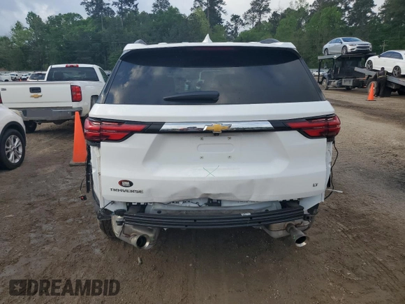 2023 Chevrolet Traverse LT Leather with VIN 1GNERHKW2PJ237483, listed as a Copart auction lot 51062795 with 39,665 mi miles and Salvage Title. Bid and sale history available at carsss.com. Image 6.