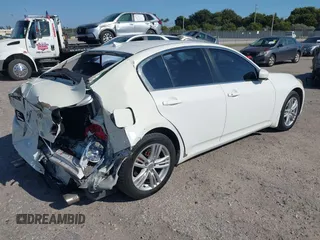 2012 Infiniti G25 Journey with VIN JN1DV6AP5CM811844, listed as a IAAI auction lot 41333826 with 184,773 mi miles and . Bid and sale history available at DreamBid. Image 4.