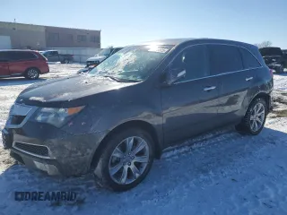 2012 Acura MDX Advance with VIN 2HNYD2H87CH504410, listed as a Copart auction lot 45183925 with 180,384 mi miles and Salvage Title. Bid and sale history available at DreamBid. Image 1.