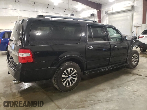 2015 Ford Expedition Max XLT with VIN 1FMJK1JT1FEF03136, listed as a Copart auction lot 55802825 with 141,221 mi miles and Salvage title. Bid and sale history available at DreamBid. Image 3.