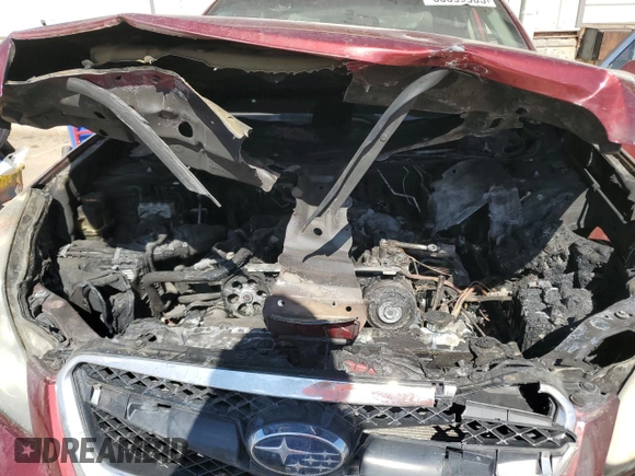 2012 Subaru Legacy 2.5i with VIN 4S3BMCA68C3012840, listed as a Copart auction lot 50399905 with 0 mi miles and Salvage Title. Bid and sale history available at carsss.com. Image 11.