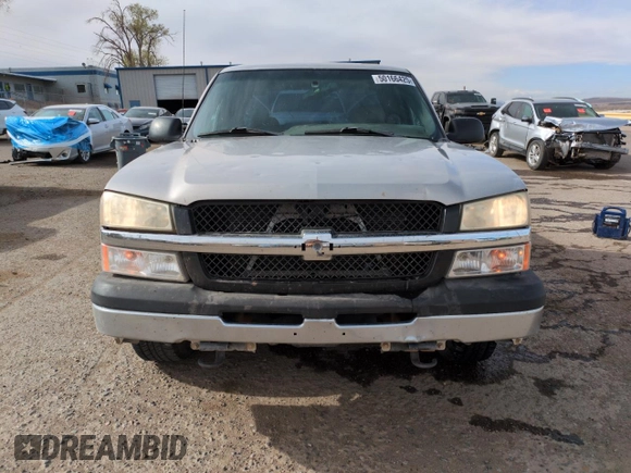 2004 Chevrolet Silverado 1500 Work Truck with VIN 2GCEC19V441126311, listed as a Copart auction lot 50166425 with 256,598 mi miles and Salvage Title. Bid and sale history available at carsss.com. Image 5.