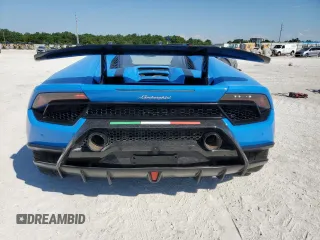 2018 Lamborghini Huracan z VIN ZHWUD4ZF2JLA08437, wystawiony jako Copart lot #50956455 z przebiegiem 7412 mil mil oraz Nie do naprawy. Historia ofert i sprzedaży dostępna na DreamBid. Obrazek 6.