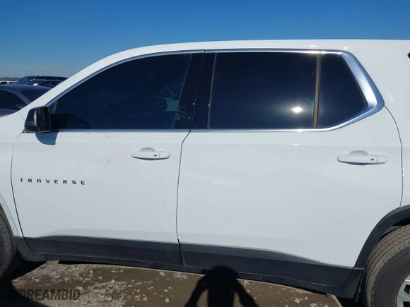 2023 Chevrolet Traverse LS with VIN 1GNERFKW2PJ344098, listed as a IAAI auction lot 41390871 with 23,839 mi miles. Bid and sale history available at carsss.com. Image 14.