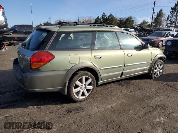 2006 Subaru Legacy Outback Limited with VIN 4S4BP62C467332226, listed as a Copart auction lot 85867494 with 149,452 mi miles and Salvage title. Bid and sale history available at DreamBid. Image 3.