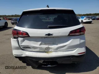2024 Chevrolet Equinox LS with VIN 3GNAXHEG8RL368938, listed as a Copart auction lot 51263085 with 7,319 mi miles and Salvage Title. Bid and sale history available at DreamBid. Image 6.
