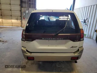 2003 Mitsubishi Montero Sport XLS with VIN JA4MT31R53J038615, listed as a Copart auction lot 48608875 with 154,874 mi miles and Salvage Title. Bid and sale history available at carsss.com. Image 6.