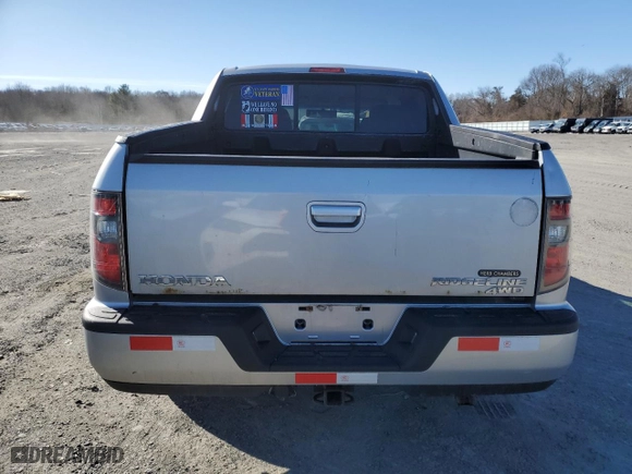2012 Honda Ridgeline RTS with VIN 5FPYK1F42CB003573, listed as a Copart auction lot 44716135 with 202,229 mi miles and Clean Title. Bid and sale history available at carsss.com. Image 6.