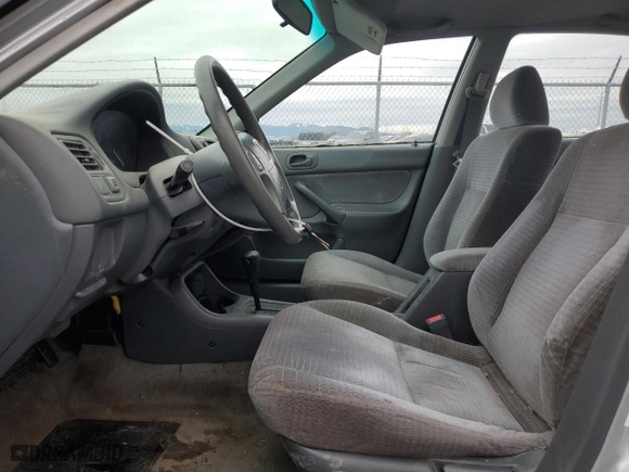 1999 Honda Civic VP with VIN 2HGEJ6616XH529952, listed as a Copart auction lot 49108865 with 120,525 mi miles and Salvage Title. Bid and sale history available at carsss.com. Image 7.