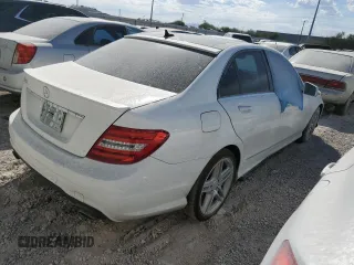 2014 Mercedes-Benz C 350 Sport with VIN WDDGF5HB0EA939012, listed as a Copart auction lot 66573204 with 77,514 mi miles and Salvage Title. Bid and sale history available at DreamBid. Image 3.