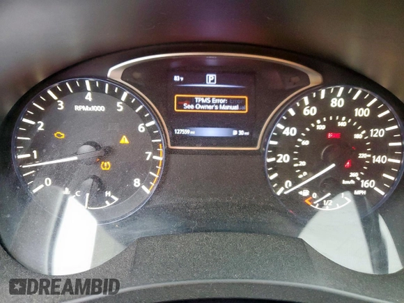 2016 Nissan Altima SR with VIN 1N4AL3AP5GC288458, listed as a Copart auction lot 60122405 with 127,559 mi miles and Salvage title. Bid and sale history available at DreamBid. Image 9.