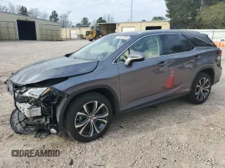 2018 Lexus RX 450hL Premium z VIN JTJDGKCA7J2000853, wystawiony jako Copart lot #51088185 z przebiegiem 65 645 mil mil oraz Szkody całkowita. Historia ofert i sprzedaży dostępna na DreamBid. Obrazek 1.