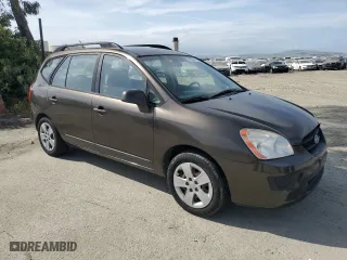 2009 Kia Rondo LX with VIN KNAFG528397259427, listed as a Copart auction lot 53308945 with 222,792 mi miles and Clean Title. Bid and sale history available at carsss.com. Image 4.