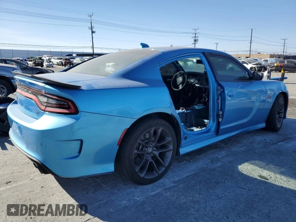 2019 Dodge Charger Scat Pack with VIN 2C3CDXGJ4KH703676, listed as a Copart auction lot 89003665 with Not Provided miles and Salvage Title. Bid and sale history available at DreamBid. Image 3.