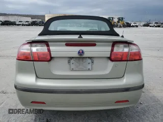 2006 Saab 9-3 with VIN YS3FD75Y466001592, listed as a Copart auction lot 51173465 with 160,026 mi miles and Salvage Title. Bid and sale history available at carsss.com. Image 6.