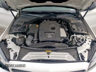 2018 Mercedes-Benz C 300 with VIN 55SWF4JB4JU253355, listed as a Copart auction lot 58866015 with 101,776 mi miles and Salvage title. Bid and sale history available at DreamBid. Image 11.