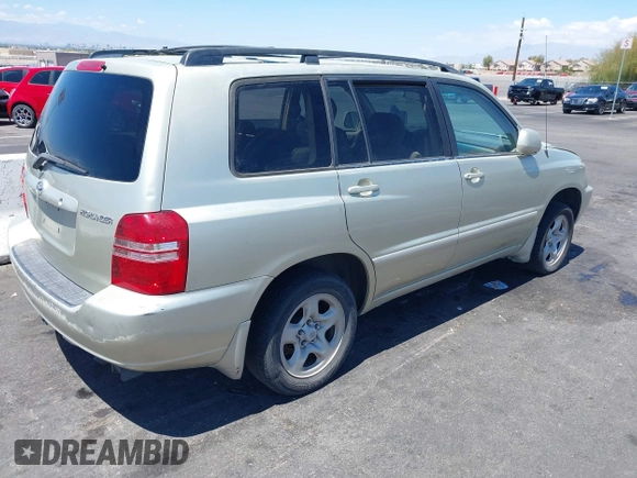 2003 Toyota Highlander z VIN JTEGD21A030060835, wystawiony jako IAAI lot #42203235 z przebiegiem 129 627 mil mil oraz . Historia ofert i sprzedaży dostępna na DreamBid. Obrazek 4.