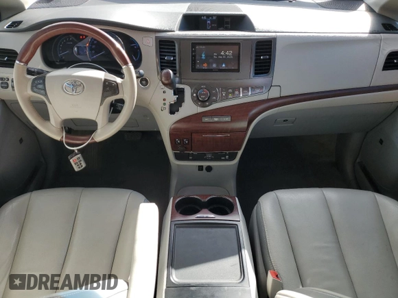 2014 Toyota Sienna Ltd with VIN 5TDDK3DC3ES074373, listed as a Copart auction lot 49814735 with 93,106 mi miles and Salvage Title. Bid and sale history available at carsss.com. Image 8.