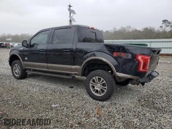2018 Ford F-150 XL with VIN 1FTEW1EG0JFE35423, listed as a Copart auction lot 48533525 with 96,045 mi miles and Salvage Title. Bid and sale history available at carsss.com. Image 2.