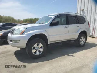 2006 Lexus GX with VIN JTJBT20X760104404, listed as a Copart auction lot 53731715 with 156,604 mi miles and Salvage Title. Bid and sale history available at carsss.com. Image 1.