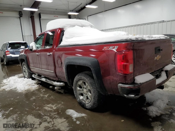 2017 Chevrolet Silverado 1500 LTZ with VIN 1GCVKSEC5HZ197138, listed as a Copart auction lot 45189745 with 0 mi miles and Salvage Title. Bid and sale history available at carsss.com. Image 2.