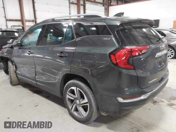 2019 GMC Terrain SLT with VIN 3GKALVEVXKL346483, listed as a IAAI auction lot 41816733 with 93,068 mi miles. Bid and sale history available at carsss.com. Image 3.