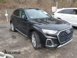 2022 Audi Q5 S line Premium Plus z VIN WA1EAAFY5N2027089, wystawiony jako IAAI lot #39093168 z przebiegiem 24 523 mil mil oraz . Historia ofert i sprzedaży dostępna na DreamBid. Obrazek 1.