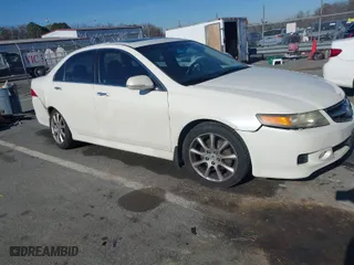 2008 Acura TSX with VIN JH4CL96858C008481, listed as a IAAI auction lot 41165152 with 273,397 mi miles. Bid and sale history available at carsss.com. Image 1.