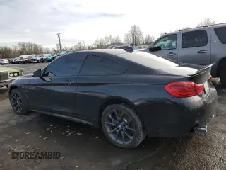 2019 BMW 4 Series 440i xDrive with VIN WBA4W9C59KAF98601, listed as a Copart auction lot 44260465 with 48,908 mi miles and Salvage title. Bid and sale history available at DreamBid. Image 2.