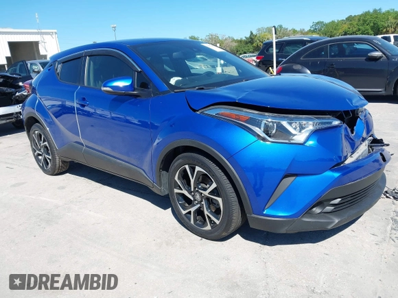 2018 Toyota C-HR XLE with VIN JTNKHMBXXJ1004583, listed as a IAAI auction lot 41836250 with 119,858 mi miles and . Bid and sale history available at DreamBid. Image 1.