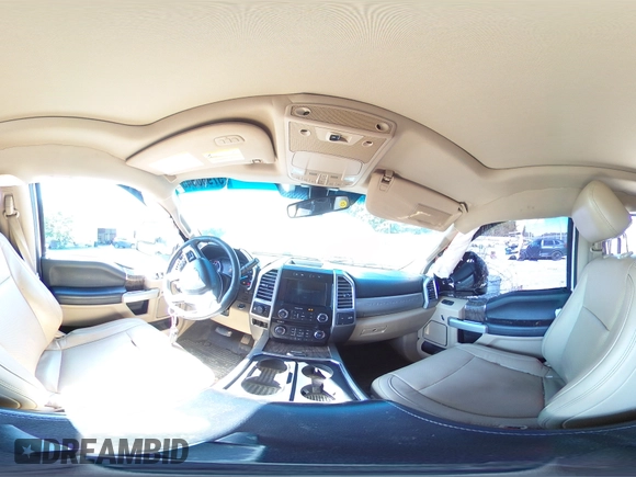 2017 Ford F-250 Lariat with VIN 1FT7W2BT8HEE81095, listed as a Copart auction lot 57960545 with 200,323 mi miles and Salvage title. Bid and sale history available at DreamBid. Image 14.
