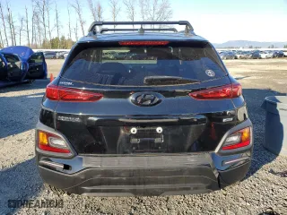 2018 Hyundai Kona SEL with VIN KM8K2CAA0JU078330, listed as a Copart auction lot 42398945 with 75,156 mi miles and Salvage Title. Bid and sale history available at carsss.com. Image 6.