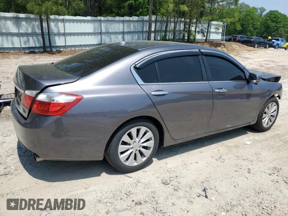 2015 Honda Accord EX-L с VIN 1HGCR2F88FA097268, выставлен на аукционе Copart как лот 55298235 с пробегом 57 644 миль миль и Списание • Salvage title. История ставок и продаж доступна на DreamBid. Изображение 3.