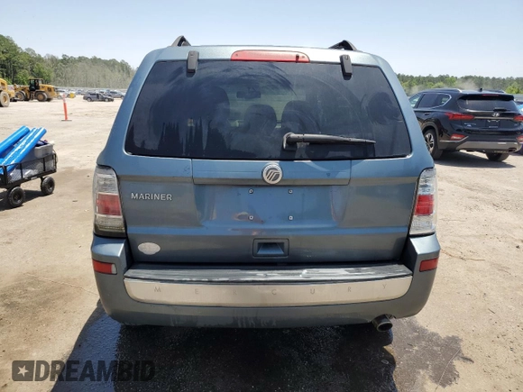 2010 Mercury Mariner with VIN 4M2CN8B7XAKJ03580, listed as a Copart auction lot 57269525 with 265,789 mi miles and Salvage title. Bid and sale history available at DreamBid. Image 6.