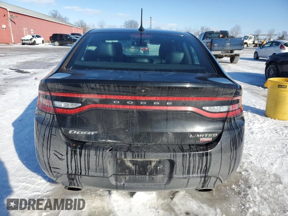 2013 Dodge Dart Limited with VIN 1C3CDFCH1DD132063, listed as a Copart auction lot 43979355 with 247,413 mi miles and Clean Title. Bid and sale history available at DreamBid. Image 6.