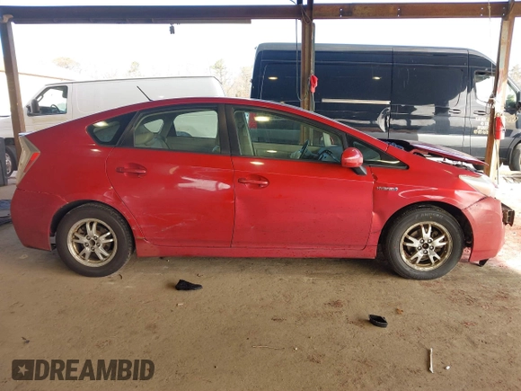 2010 Toyota Prius II with VIN JTDKN3DU7A0009448, listed as a IAAI auction lot 41776459 with 236,063 mi miles and . Bid and sale history available at DreamBid. Image 14.