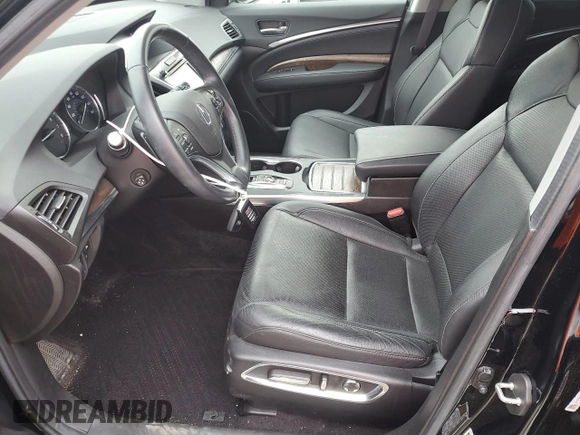 2019 Acura MDX Technology with VIN 5J8YD3H50KL011673, listed as a Copart auction lot 60538285 with 33,677 mi miles and Salvage title. Bid and sale history available at DreamBid. Image 7.