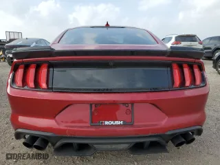 2021 Ford Mustang GT with VIN 1FA6P8CF8M5145287, listed as a Copart auction lot 47650835 with 14,971 mi miles and Salvage Title. Bid and sale history available at carsss.com. Image 6.