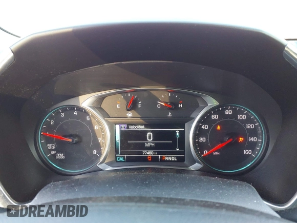 2018 Chevrolet Equinox LT with VIN 3GNAXJEV7JS645482, listed as a IAAI auction lot 41662618 with 77,460 mi miles. Bid and sale history available at carsss.com. Image 7.