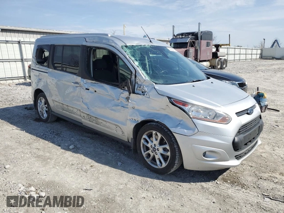 2017 Ford Transit Connect XLT z VIN NM0GE9F7XH1311320, wystawiony jako Copart lot #50236475 z przebiegiem 169 974 mil mil oraz Szkoda całkowita • Salvage title. Historia ofert i sprzedaży dostępna na DreamBid. Obrazek 4.