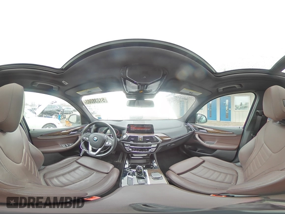 2020 BMW X3 xDrive30i with VIN 5UXTY5C02LLT32702, listed as a Copart auction lot 51238085 with 56,033 mi miles and Salvage Title. Bid and sale history available at DreamBid. Image 16.