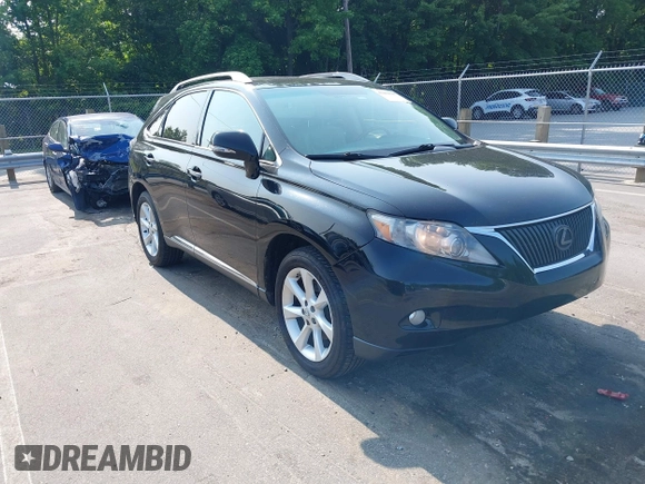 2010 Lexus RX 350 with VIN 2T2ZK1BAXAC028369, listed as a IAAI auction lot 42402247 with 223,605 mi miles and . Bid and sale history available at DreamBid. Image 1.