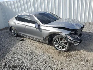 2022 Genesis G70 2.0T with VIN KMTG34TA6NU093254, listed as a Copart auction lot 85117374 with 43,699 mi miles and Non Repairable. Bid and sale history available at carsss.com. Image 4.