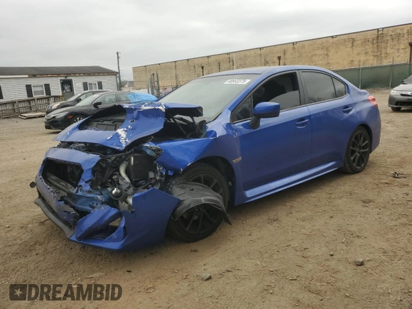 2020 Subaru WRX Premium with VIN JF1VA1C67L9809767, listed as a Copart auction lot 48663375 with 73,250 mi miles and Salvage Title. Bid and sale history available at carsss.com. Image 1.