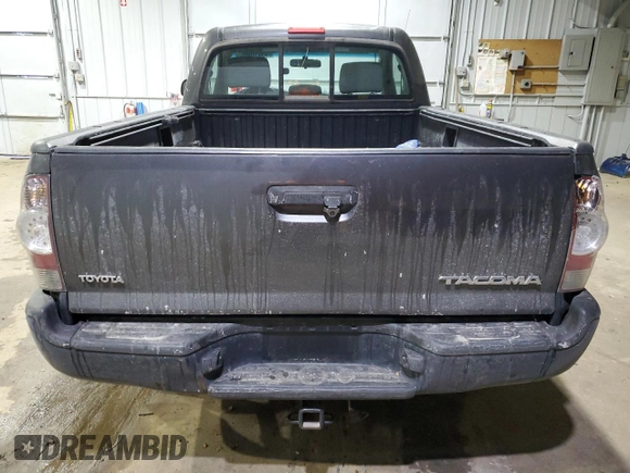2010 Toyota Tacoma with VIN 5TENX4CN6AZ713986, listed as a Copart auction lot 43010405 with 128,049 mi miles and Salvage Title. Bid and sale history available at carsss.com. Image 6.