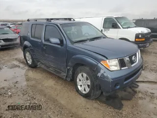 2005 Nissan Pathfinder LE with VIN 5N1AR18U25C791513, listed as a Copart auction lot 85819304 with 166,158 mi miles and Salvage title. Bid and sale history available at DreamBid. Image 4.