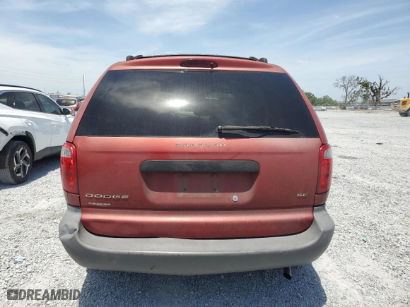 2002 Dodge Caravan SE with VIN 1B4GP253X2B696248, listed as a Copart auction lot 53953705 with 192,851 mi miles and Clean Title. Bid and sale history available at carsss.com. Image 6.